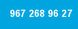 967 268 96 27 967 268 96 27